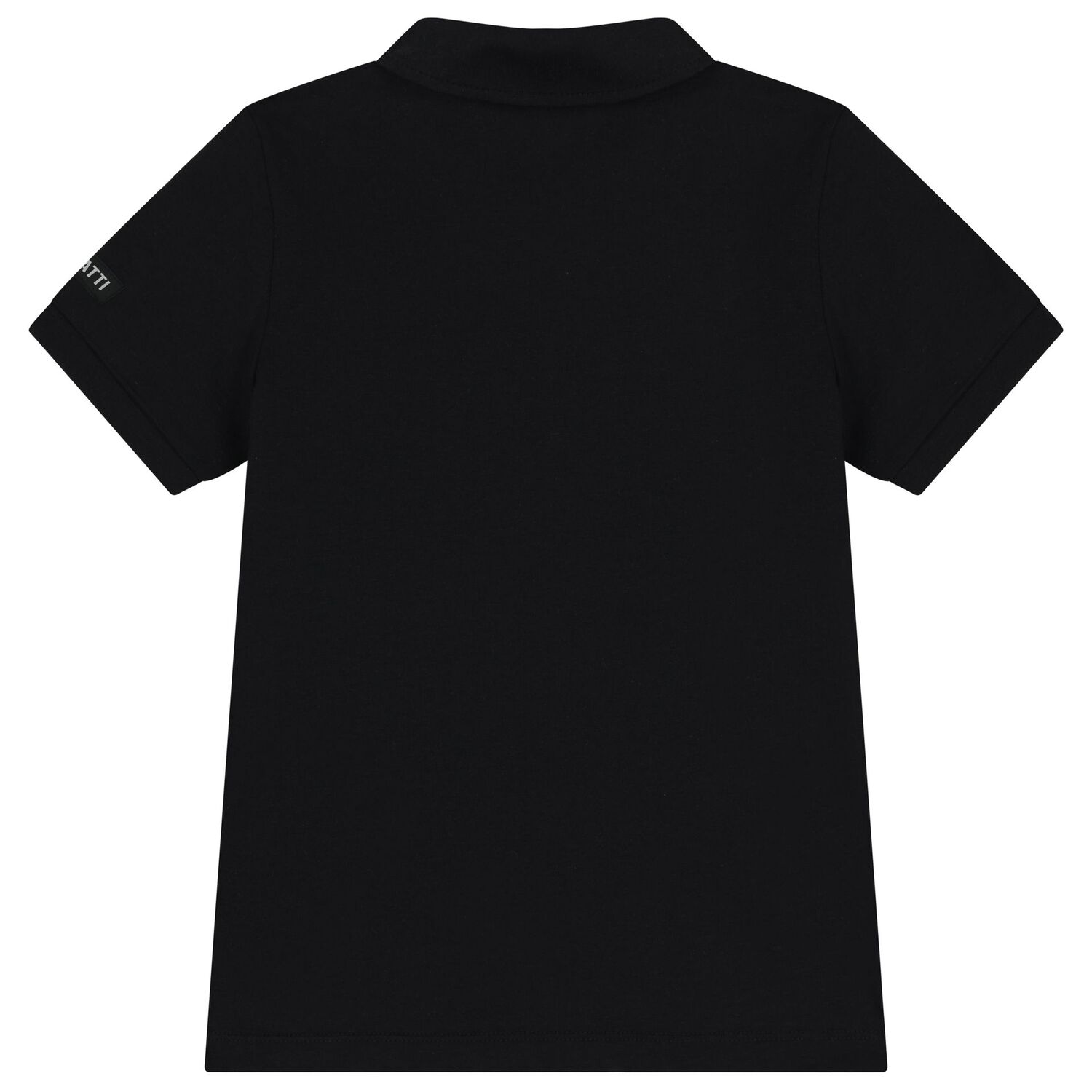 Boys White & Black Logo Polo Shirt, 1, hi-res