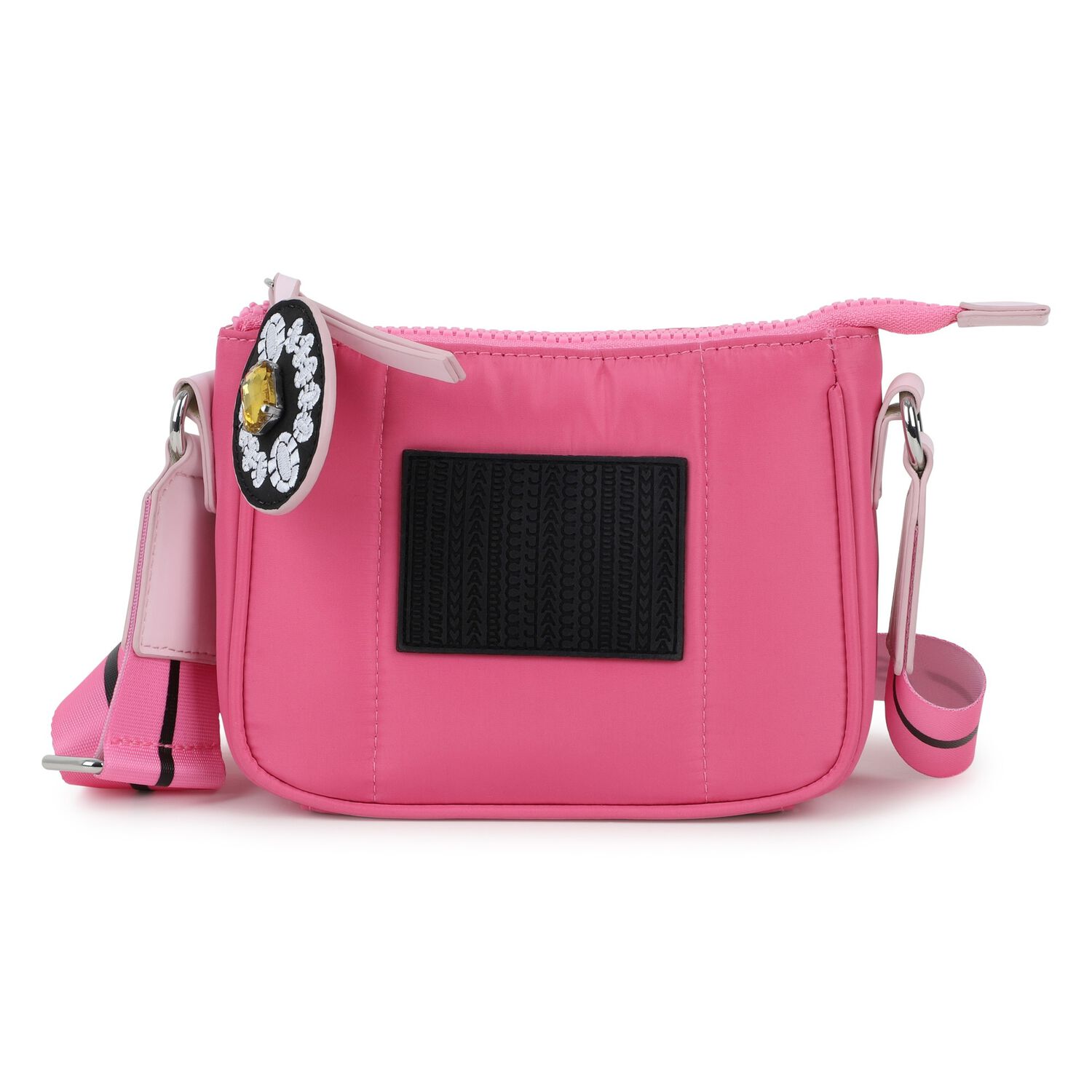 Girls Pink Logo Handbag, 1, hi-res