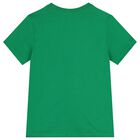 Boys Green Logo Polo Bear T-Shirt, 1, hi-res