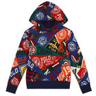 Boys Multi-Colored Logo Hooded Top, 1, hi-res