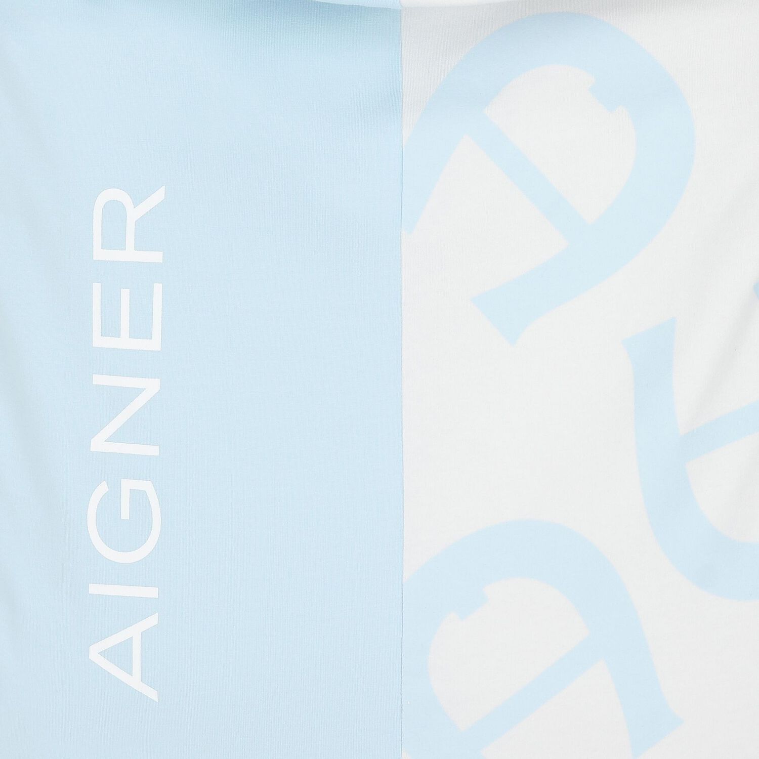 Baby Boys White & Blue Logo Nest, 2, hi-res