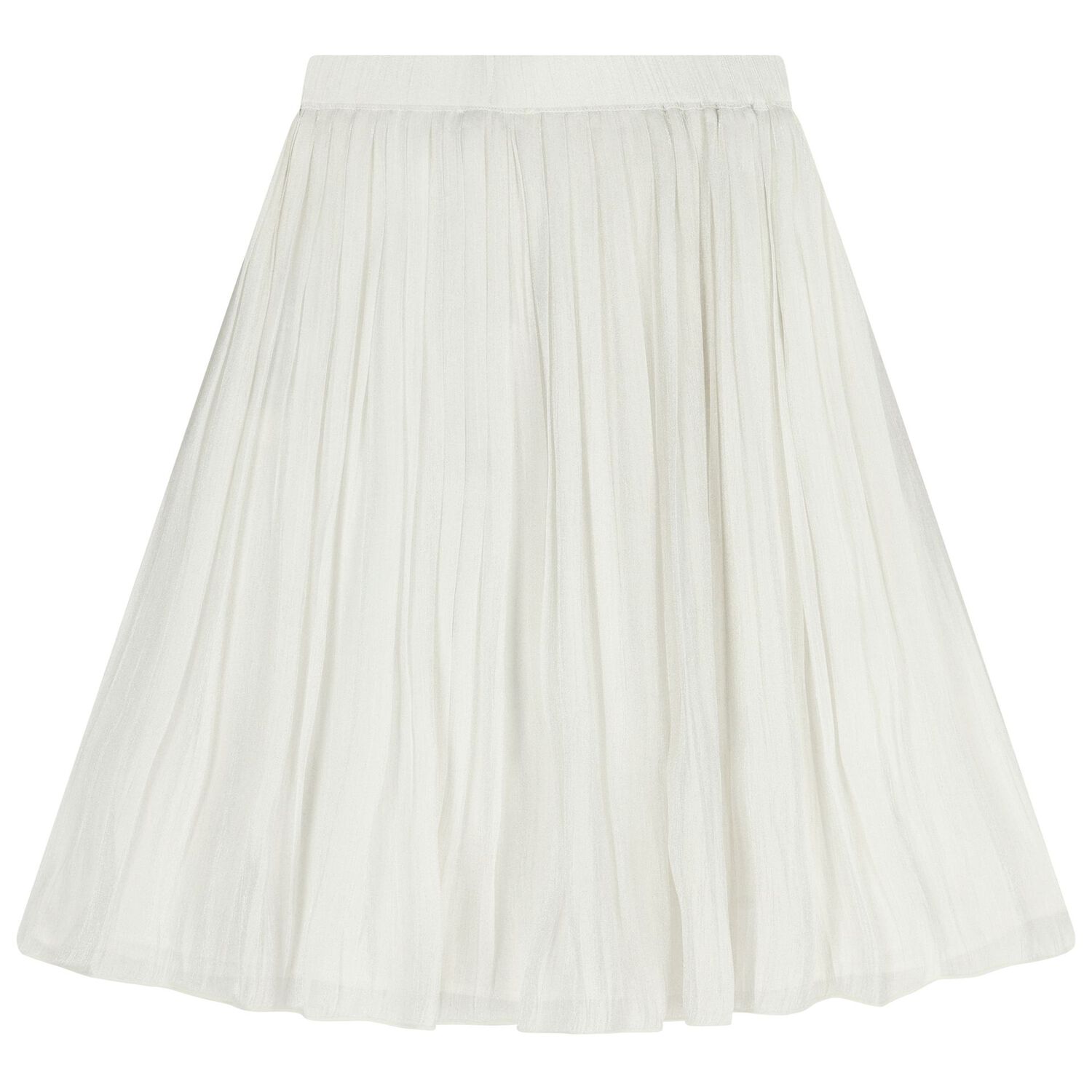 Girls Ivory Logo Skirt, 1, hi-res