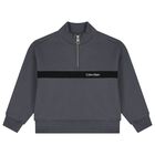 Boys Grey Logo Tracksuit, 1, hi-res