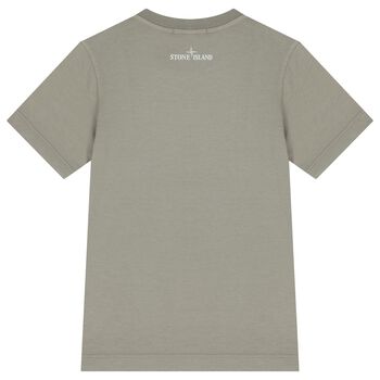 Boys Green Logo T-Shirt