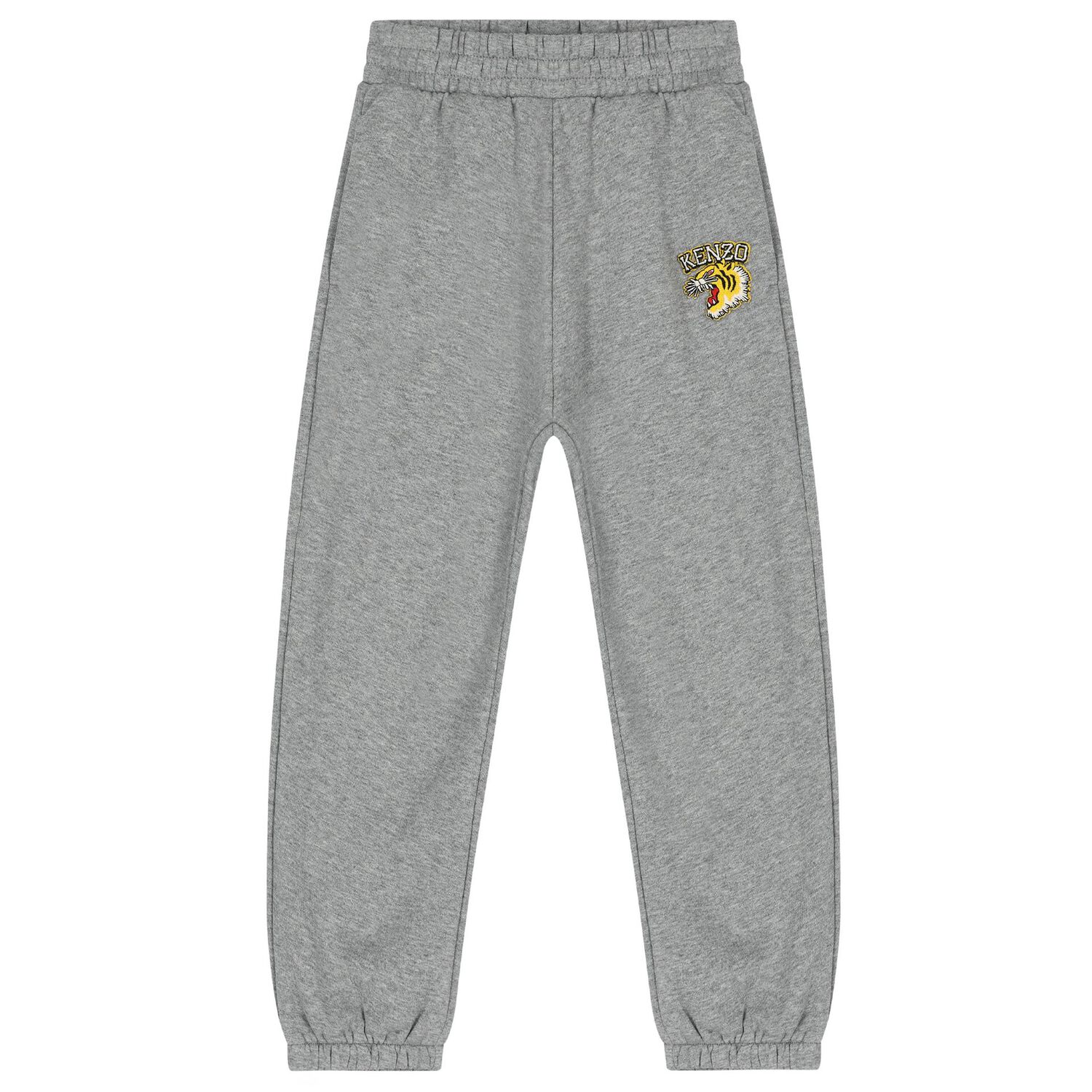 Boys Grey Tiger Logo Tracksuit, 1, hi-res image number null