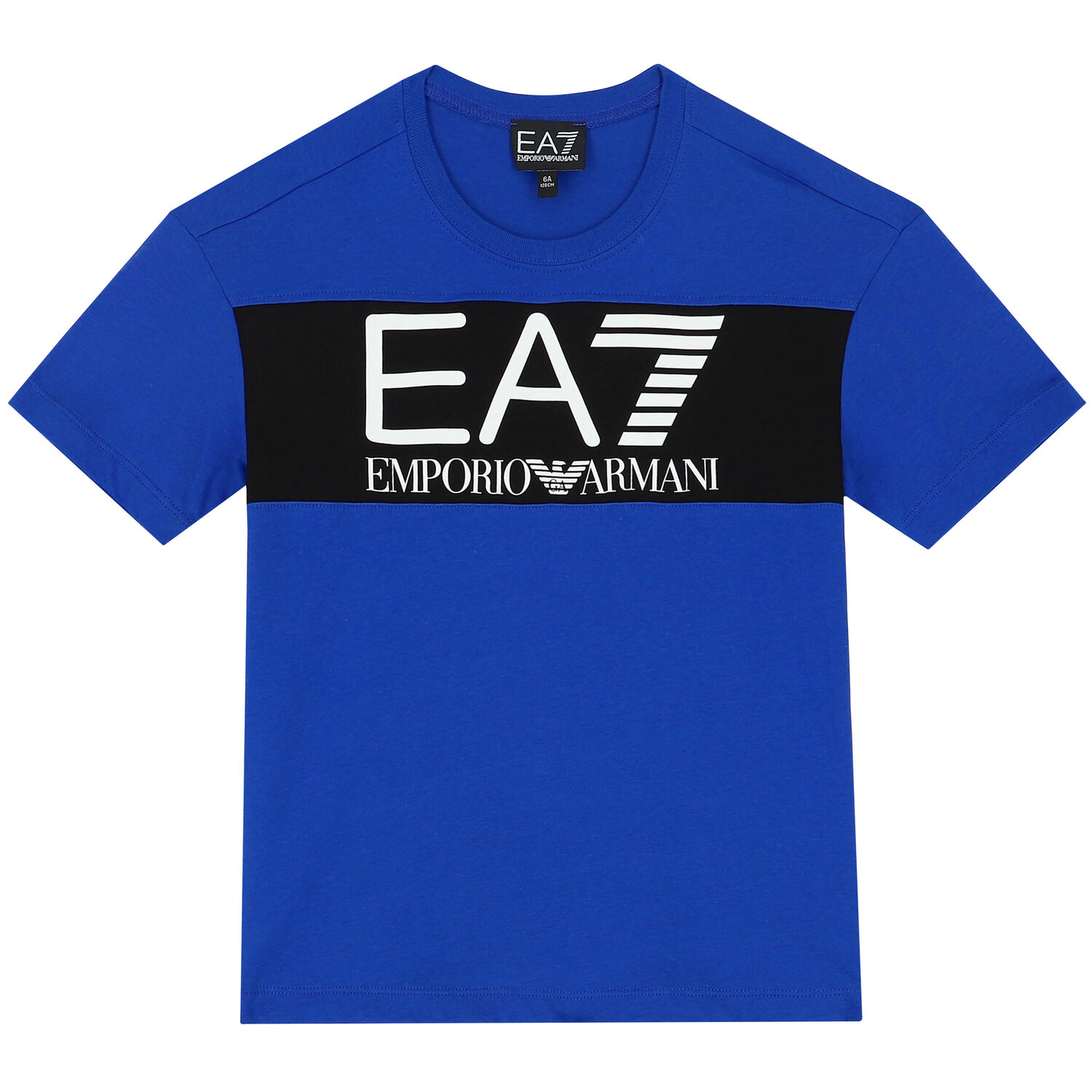 Boys Blue Logo T-Shirt, 4, hi-res