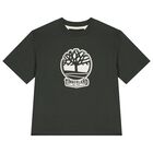 Boys Green Logo T-Shirt, 1, hi-res