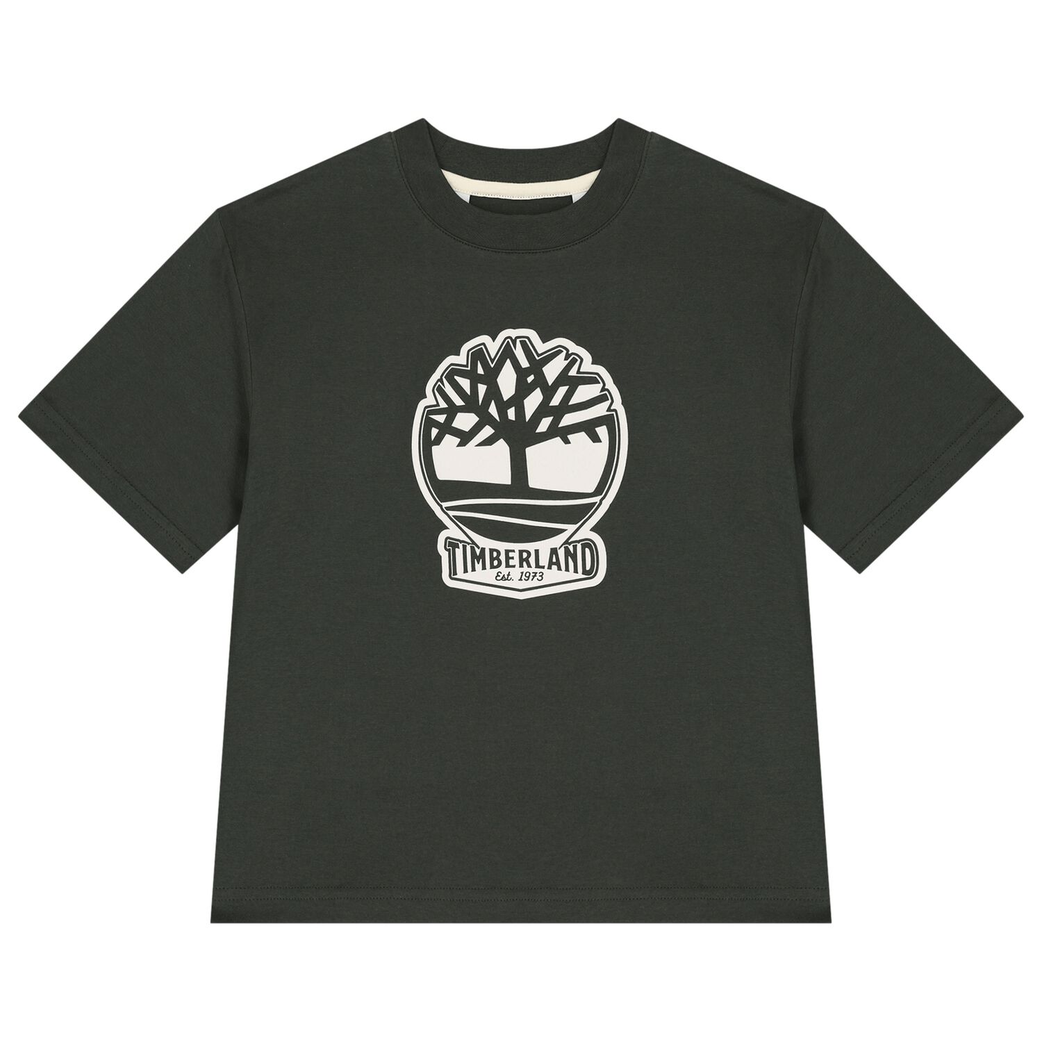 Boys Green Logo T-Shirt, 1, hi-res