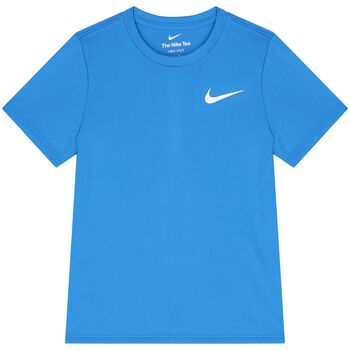 Nike Kids تيشيرت بالشعار باللون الأزرق, 3 تيشيرت بالشعار باللون الأزرق