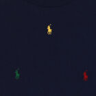 تيشيرت بالشعار باللون الكحلى للاولاد, 1, hi-res