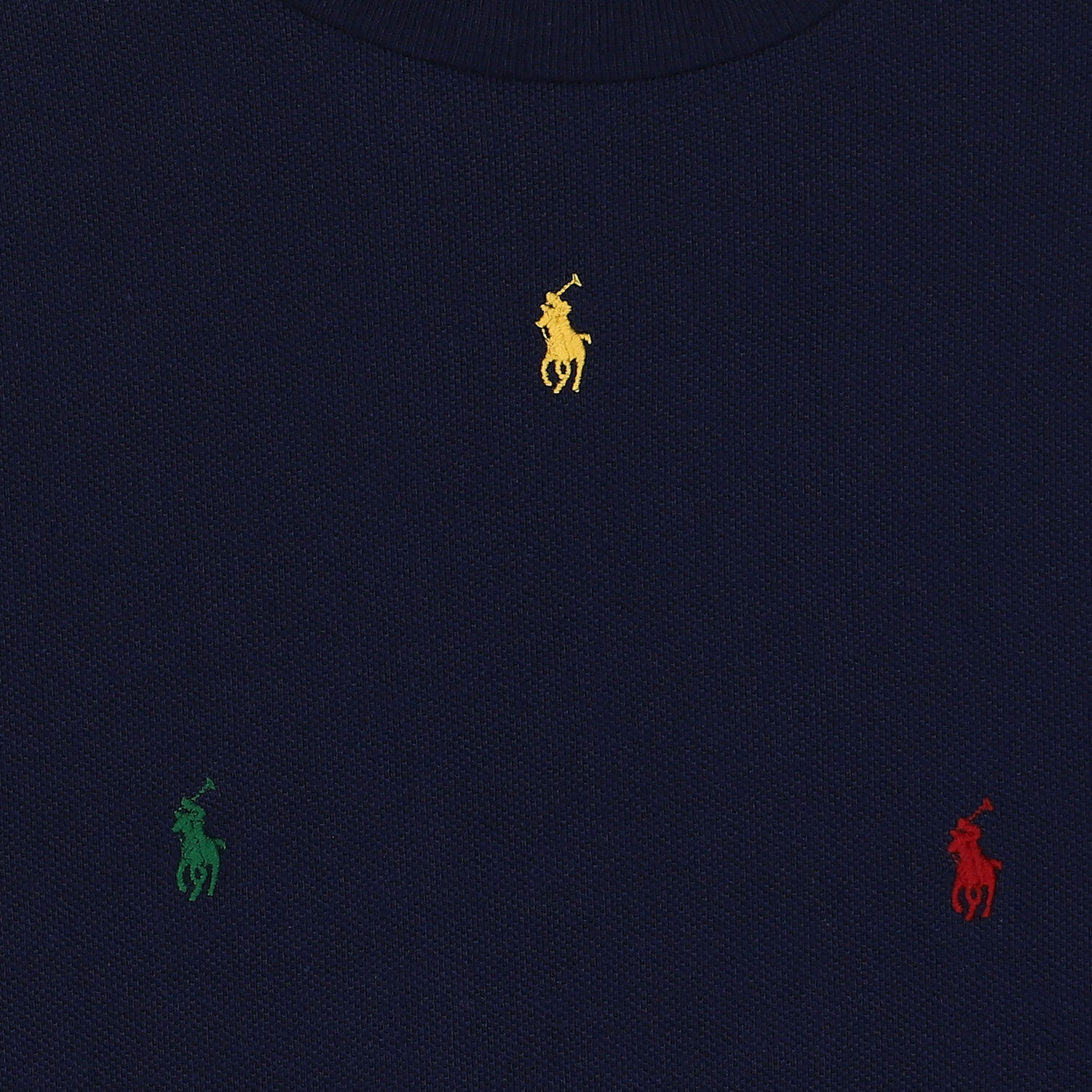 تيشيرت بالشعار باللون الكحلى للاولاد, 1, hi-res