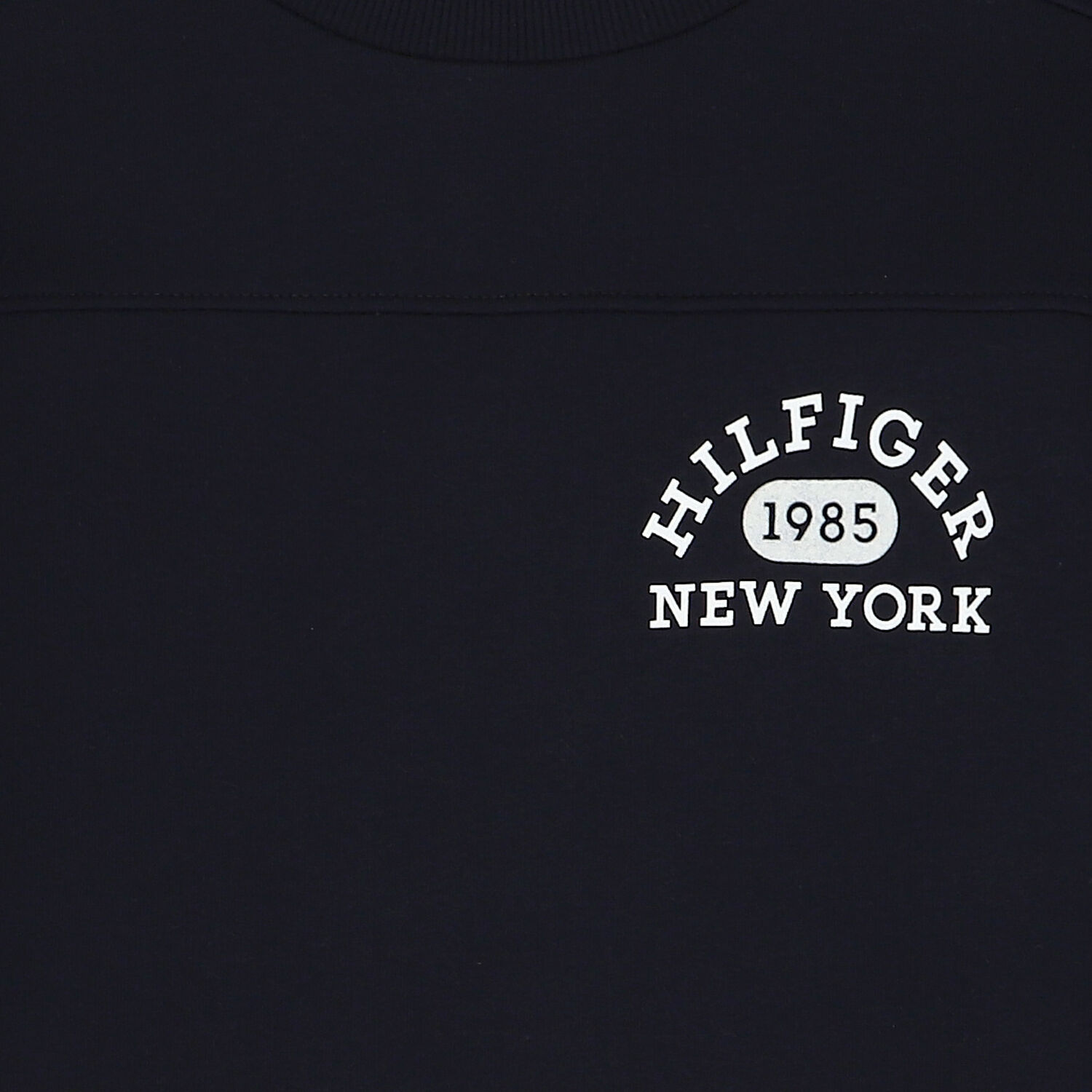 Girls Navy Blue Logo Sweatshirt Dress, 1, hi-res image number null