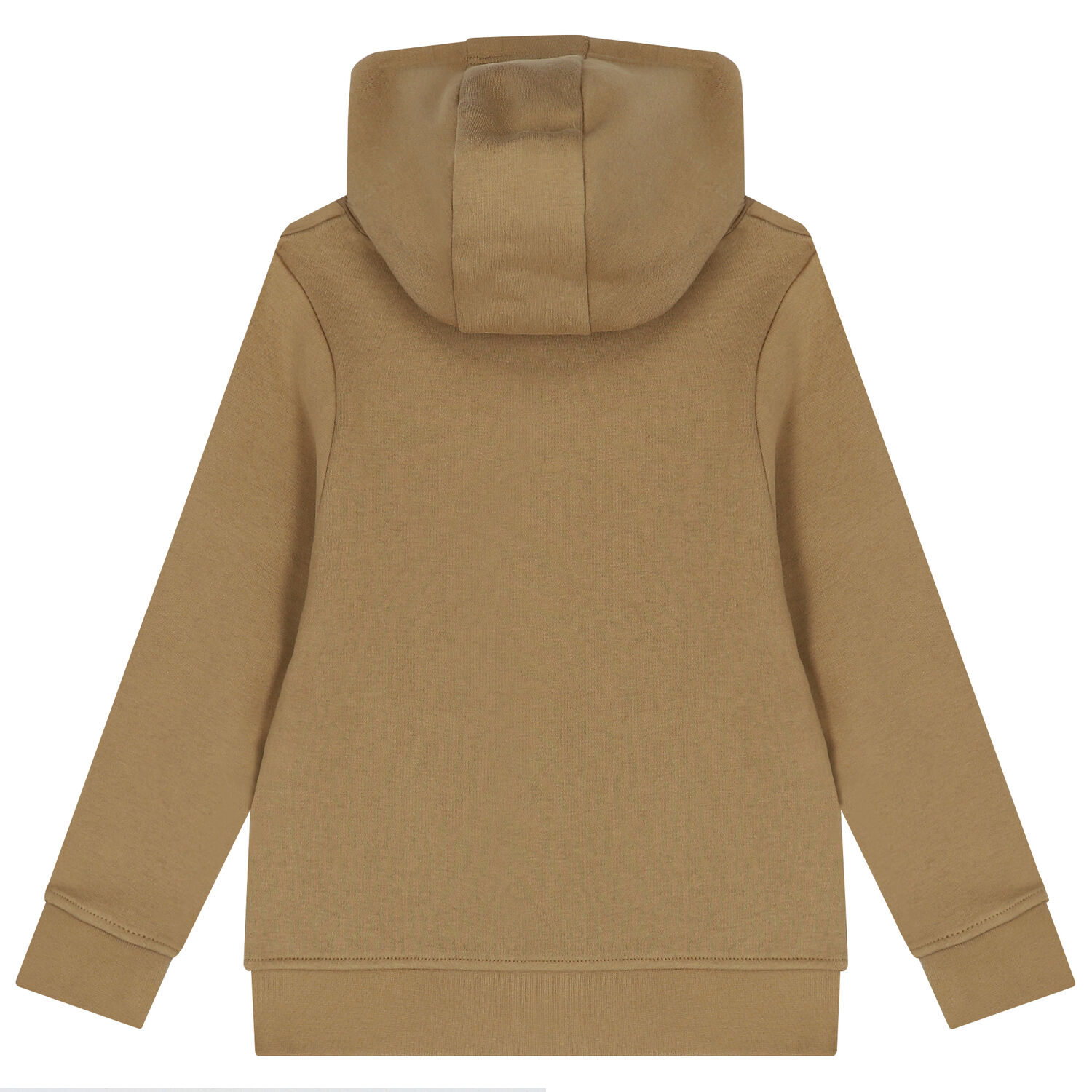 Boys Beige Logo Hooded Top, 1, hi-res image number null