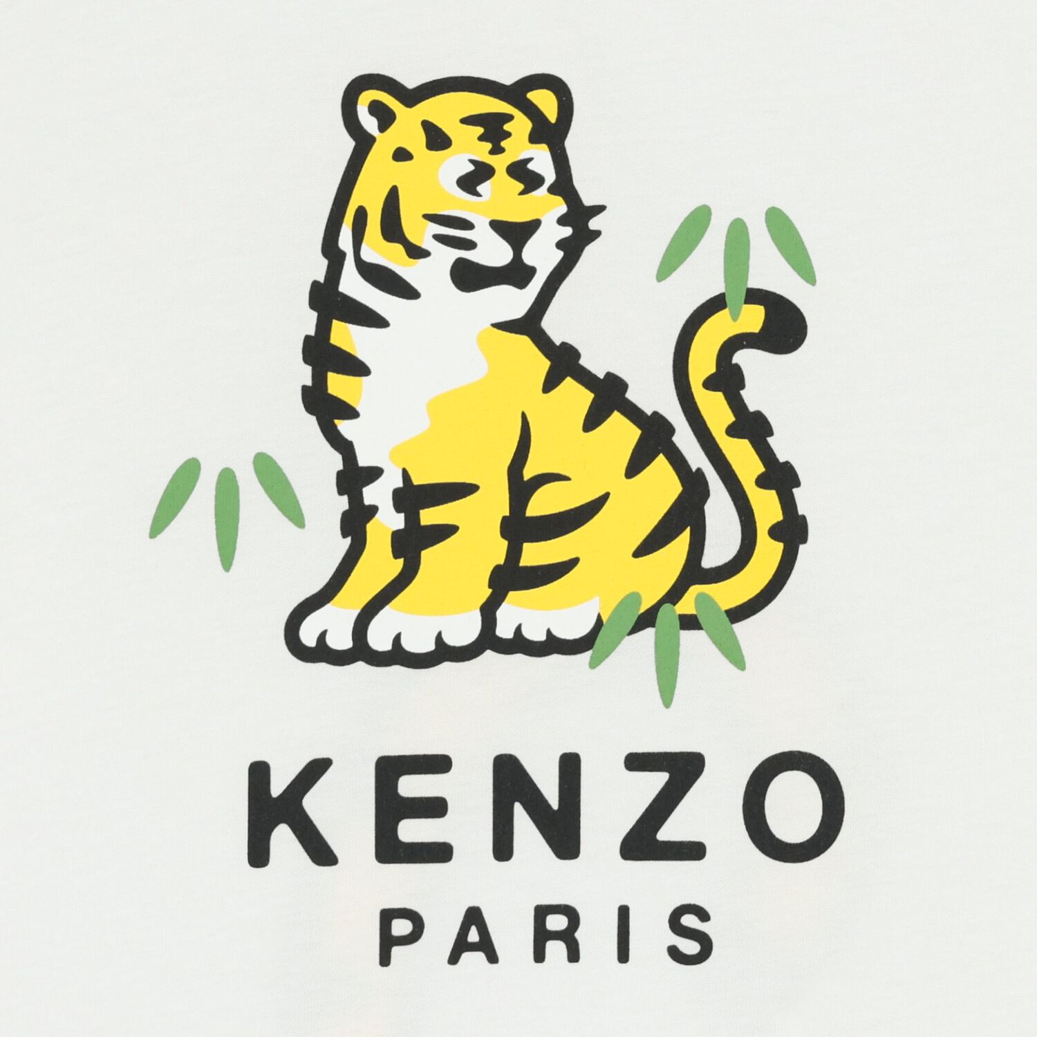 Younger White Tiger Logo T-Shirt, 1, hi-res