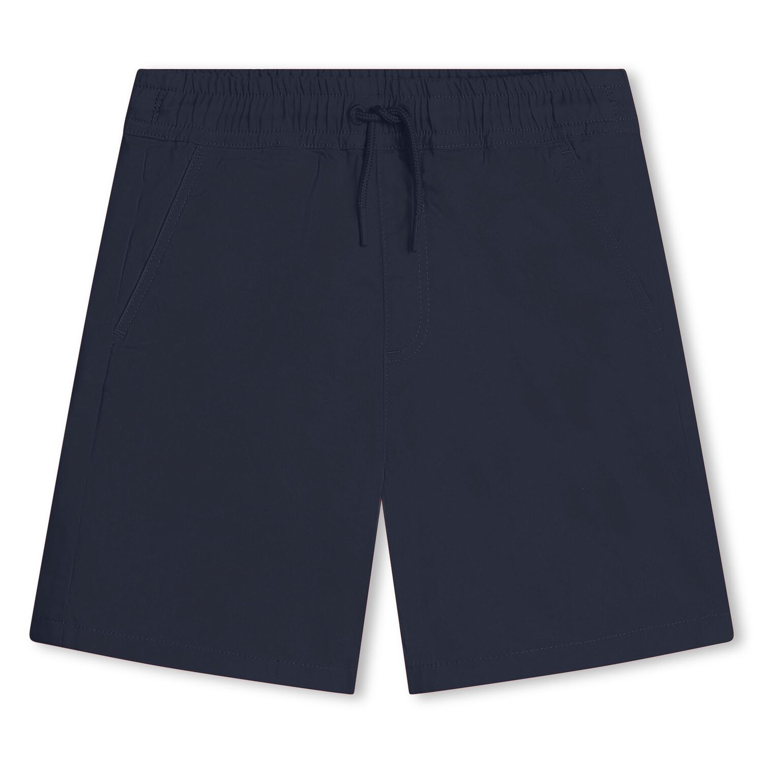 Boys Navy Blue Logo Shorts, 1, hi-res image number null