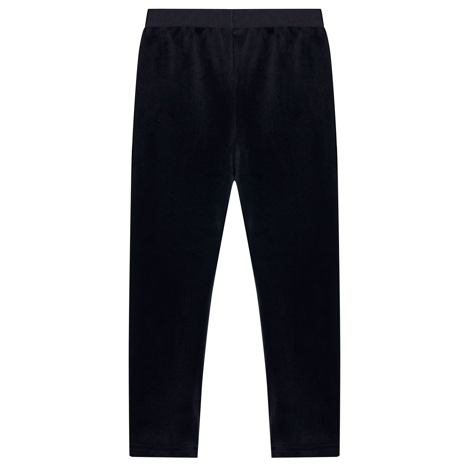 Girls Black Leggings, 1, hi-res