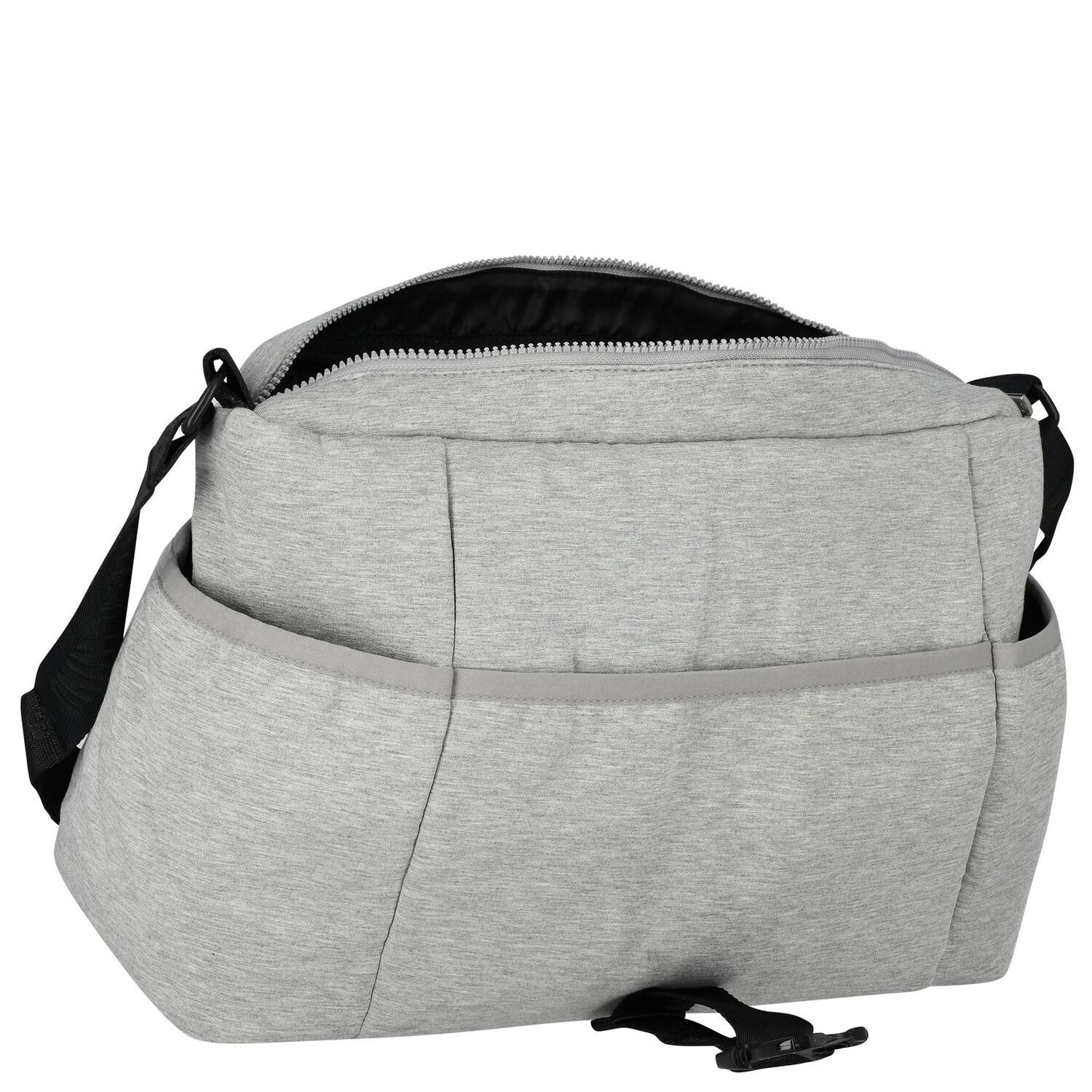 Grey Teddy Bear Logo Baby Changing Bag, 2, hi-res image number null