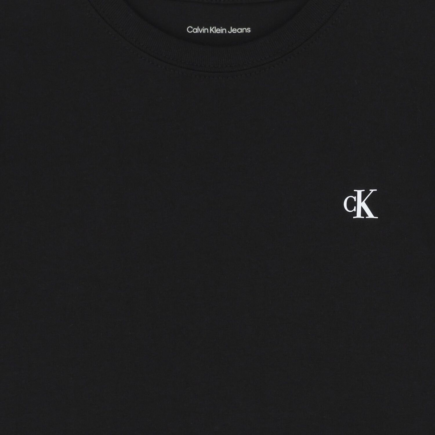 بلوزة بأكمام طويلة بشعار أبيض وأسود للأولاد (عبوة من قطعتين), 1, hi-res