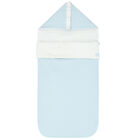 مدس بالشعار باللون الأزرق والأبيض, 1, hi-res