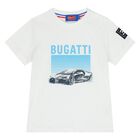 تي شيرت أولاد بالشعار باللون الأبيض, 2, hi-res