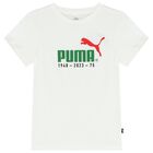Boys White Logo T-Shirt, 2, hi-res