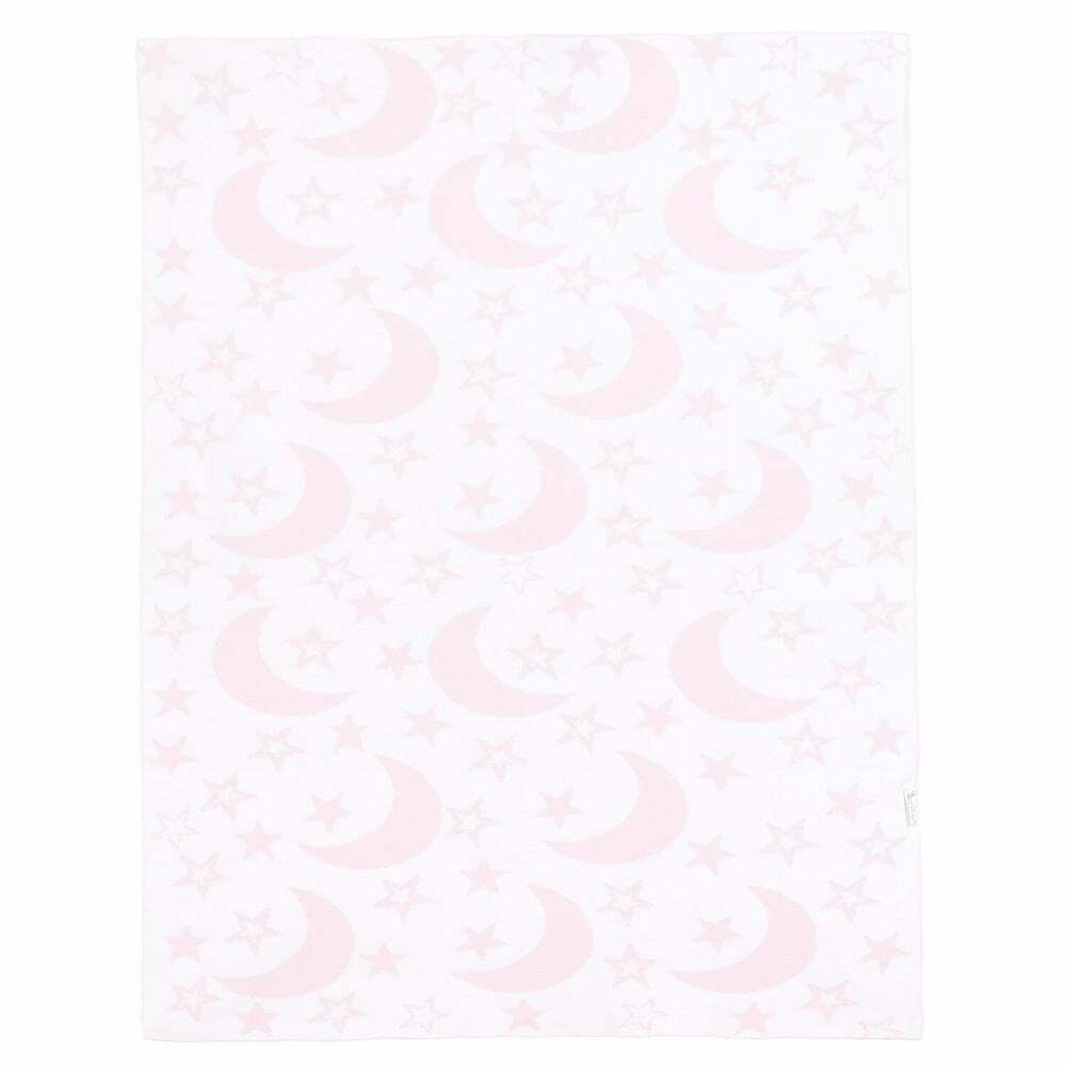 Baby Girls Pink Knitted Blanket, 1, hi-res image number null