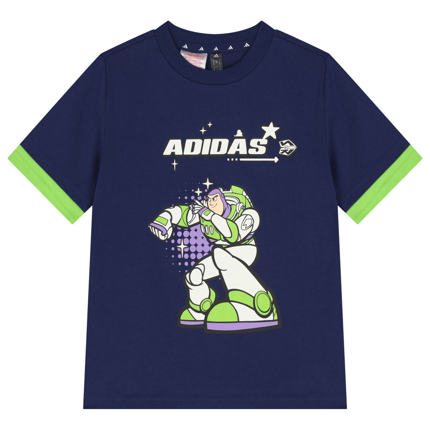 Boys Navy Blue Buzz Lightyear Disney Shorts Set, 1, hi-res