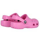 Girls Pink Classic Clogs Sandals, 4, hi-res