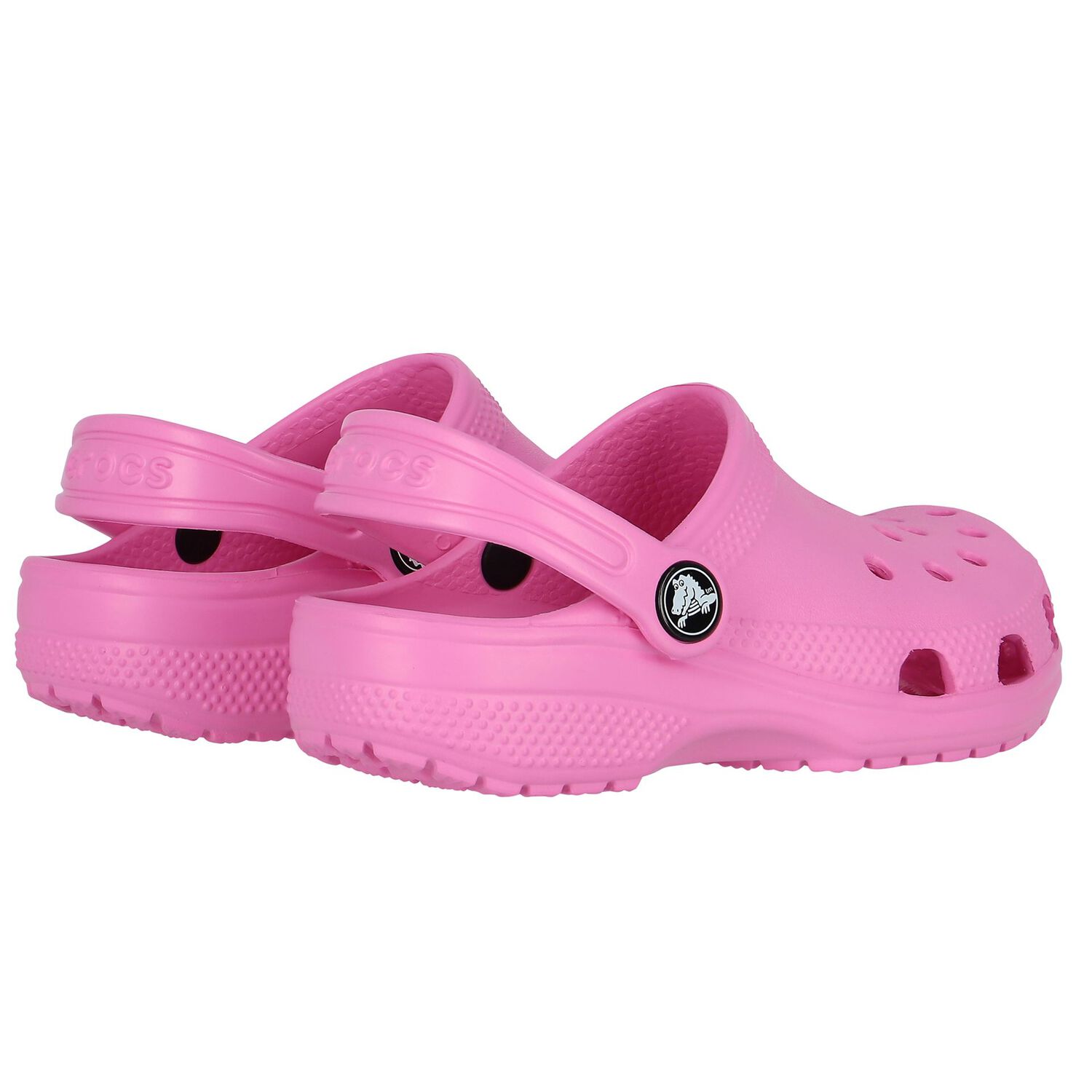 Girls Pink Classic Clogs Sandals, 4, hi-res image number null