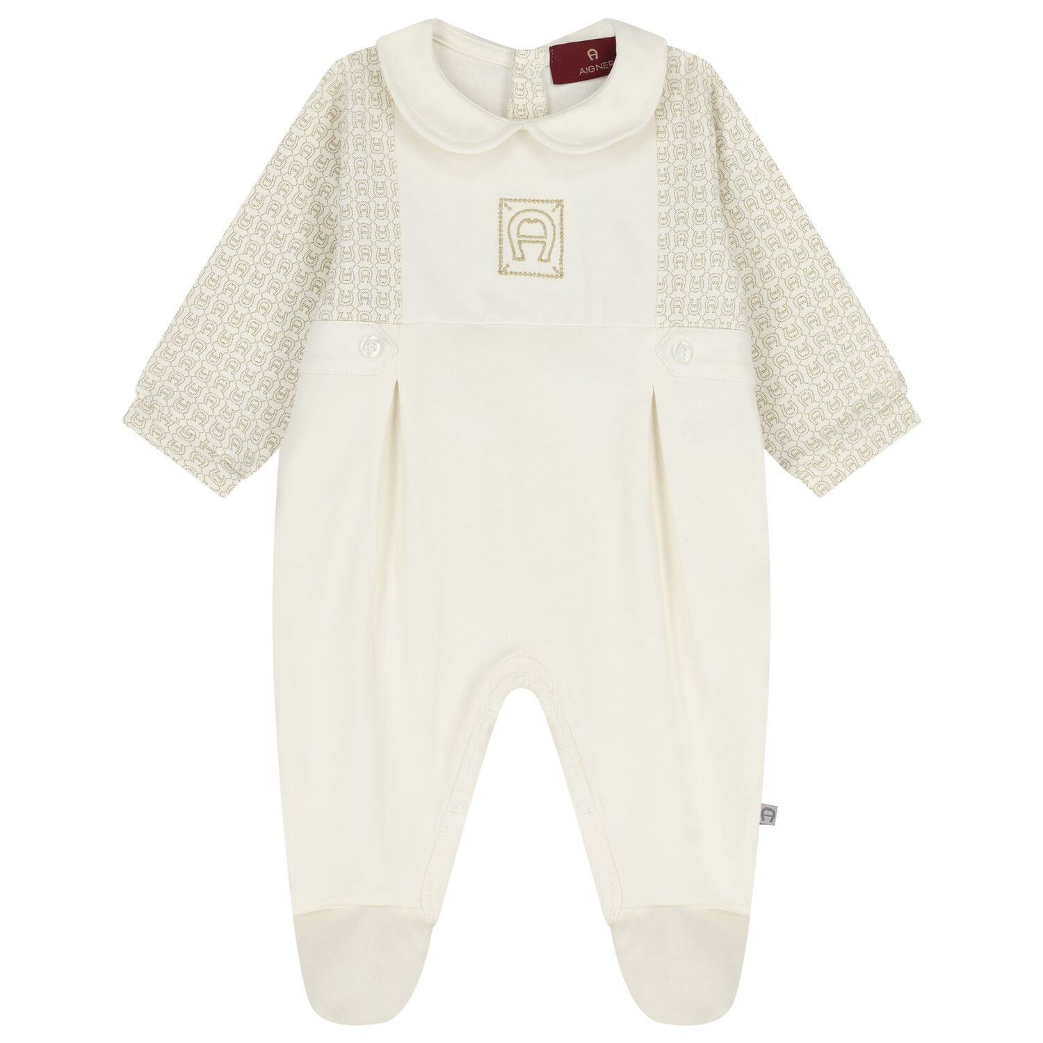 Ivory Logo Babygrow Gift Set , 1, hi-res
