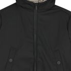 جاكت منفوخ للاولاد قابل للعكس بالشعار باللون البيج والاسود , 1, hi-res