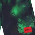 شورت سباحة بشعار باللون الأزرق الداكن والأخضر للأولاد, 2, hi-res