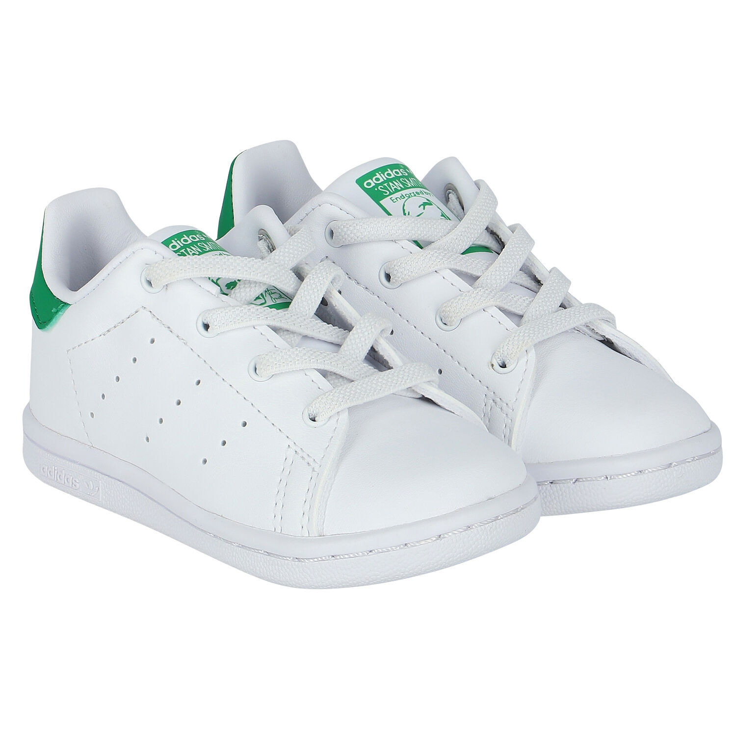 White Stan Smith Trainers, 1, hi-res image number null