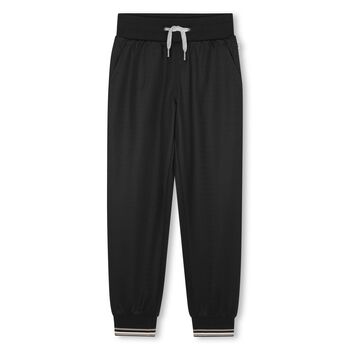 Boys Black Joggers