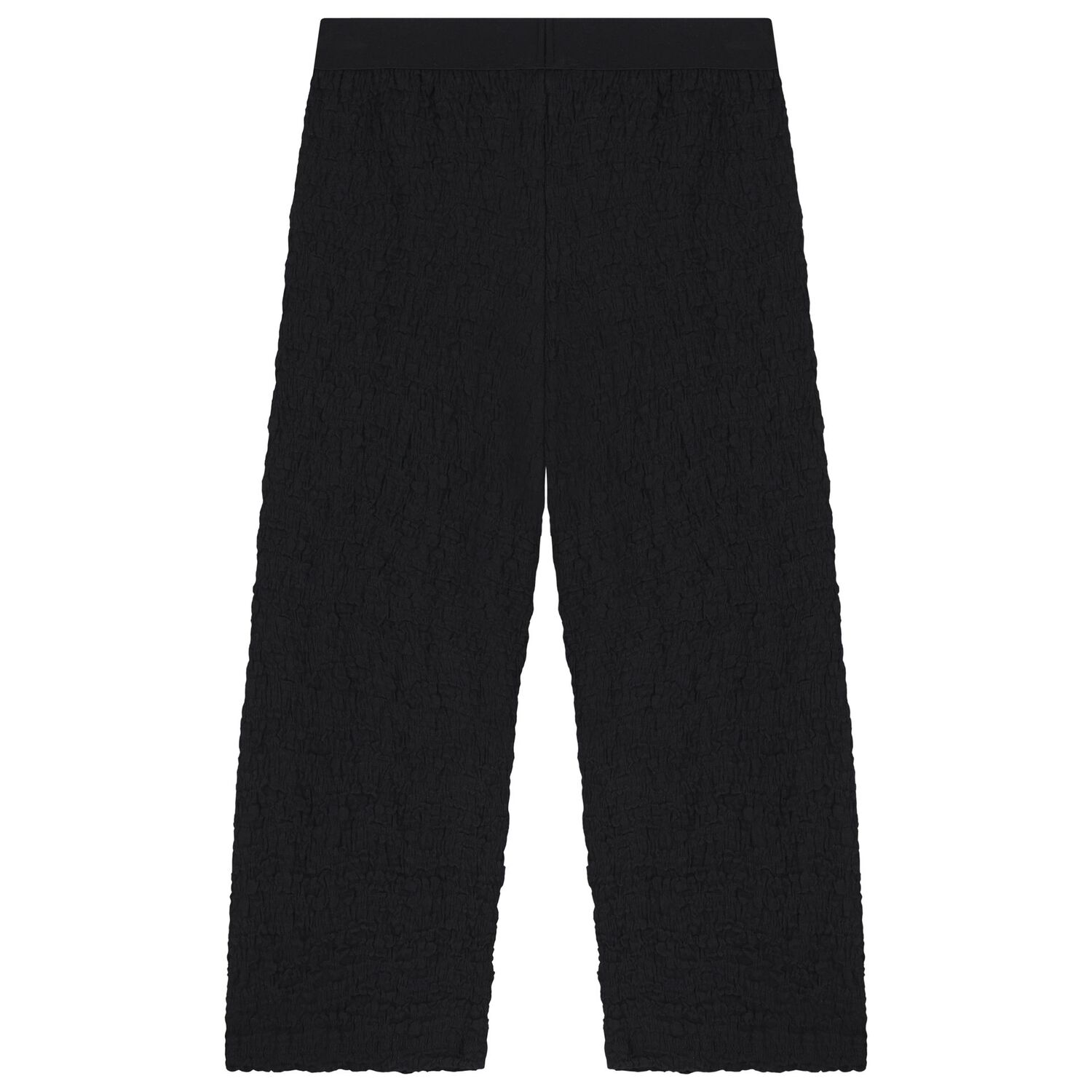 بنطلون بنات بالشعار باللون الأسود, 1, hi-res image number null