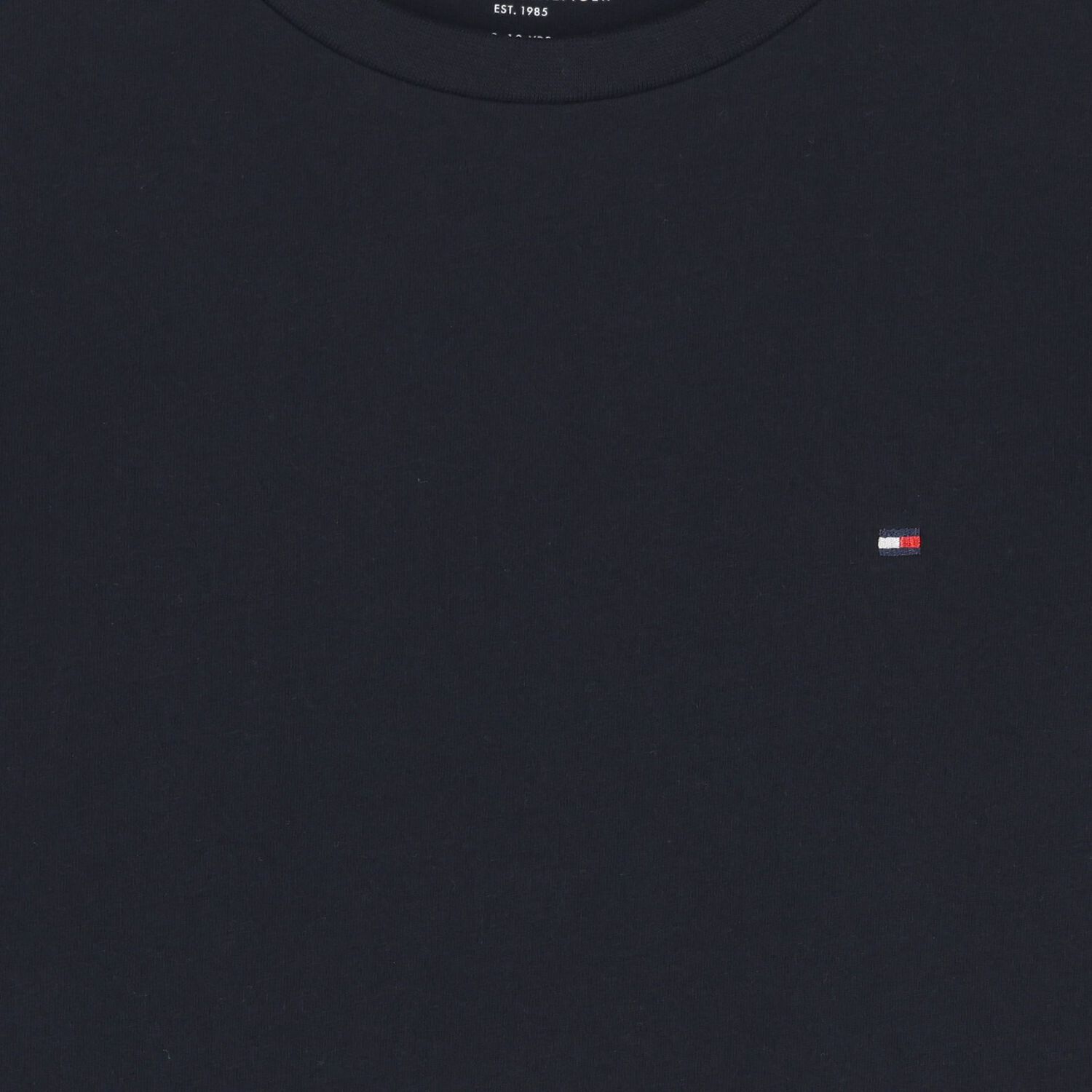 بلوزة قطنية بأكمام طويلة بشعار باللونين الأبيض والأزرق الداكن للأولاد (عبوة من قطعتين), 1, hi-res