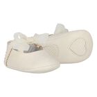 Baby Girls Ivory Bow Pre Walker Shoes, 3, hi-res