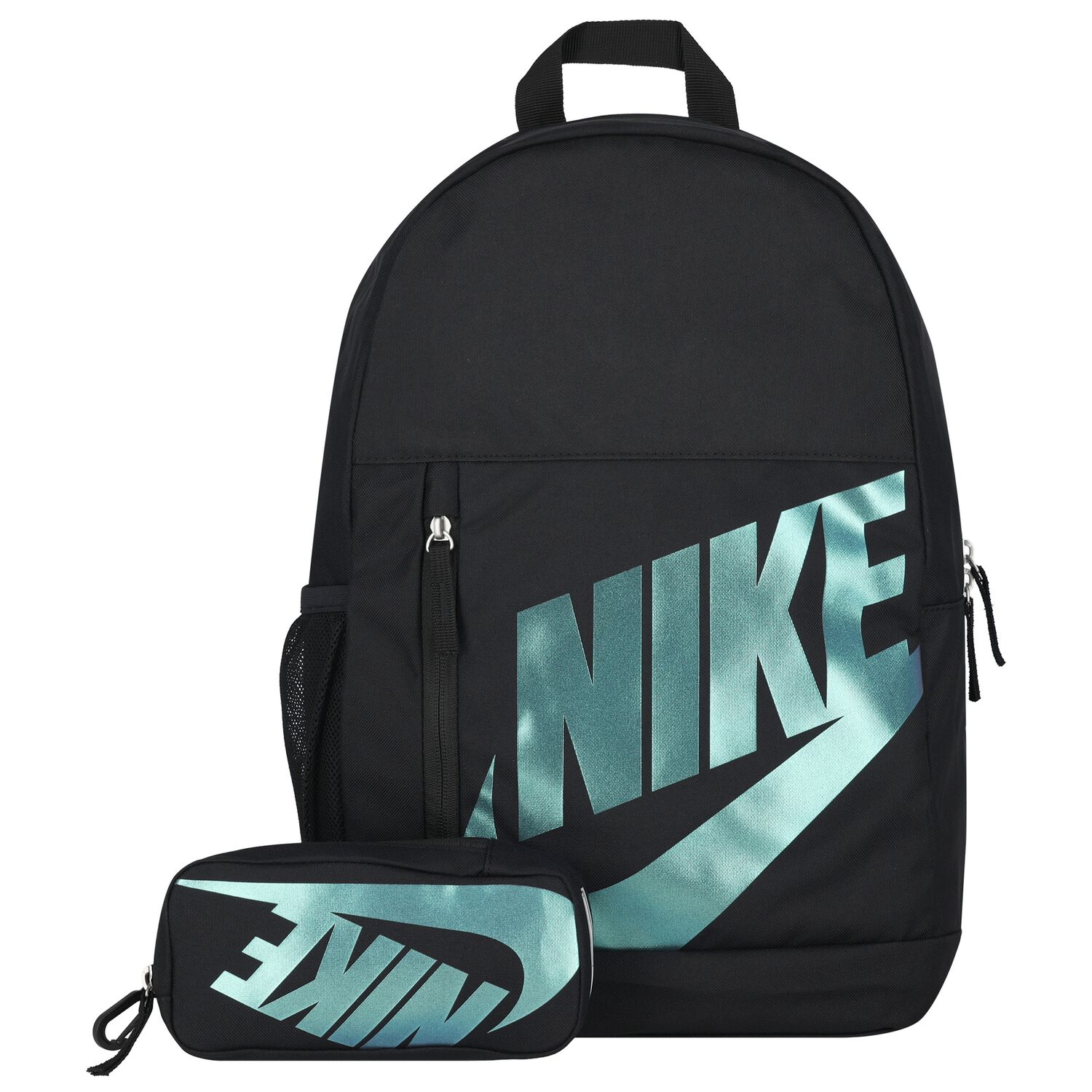 Boys Black Logo Backpack ( 45cm ), 3, hi-res
