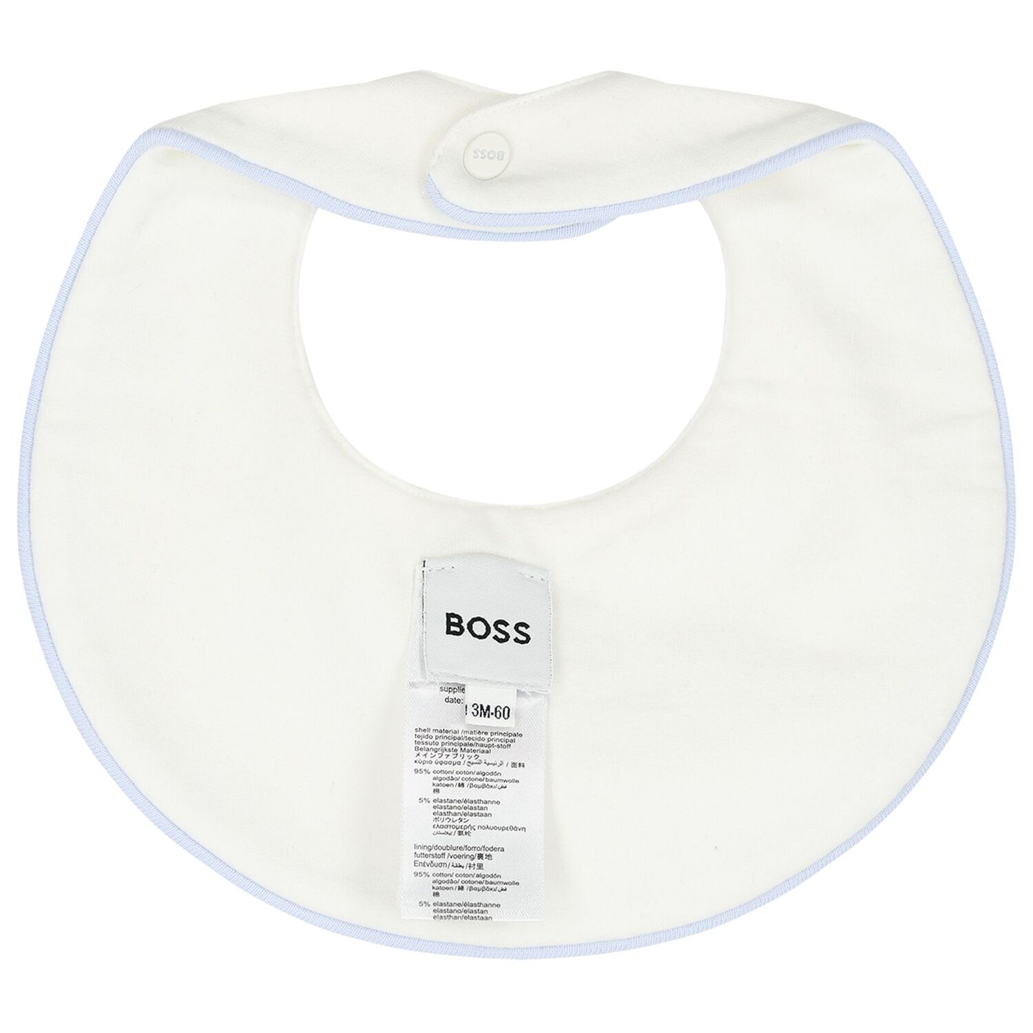 Baby Boys Blue Logo Babygrow Gift Set, 2, hi-res image number null