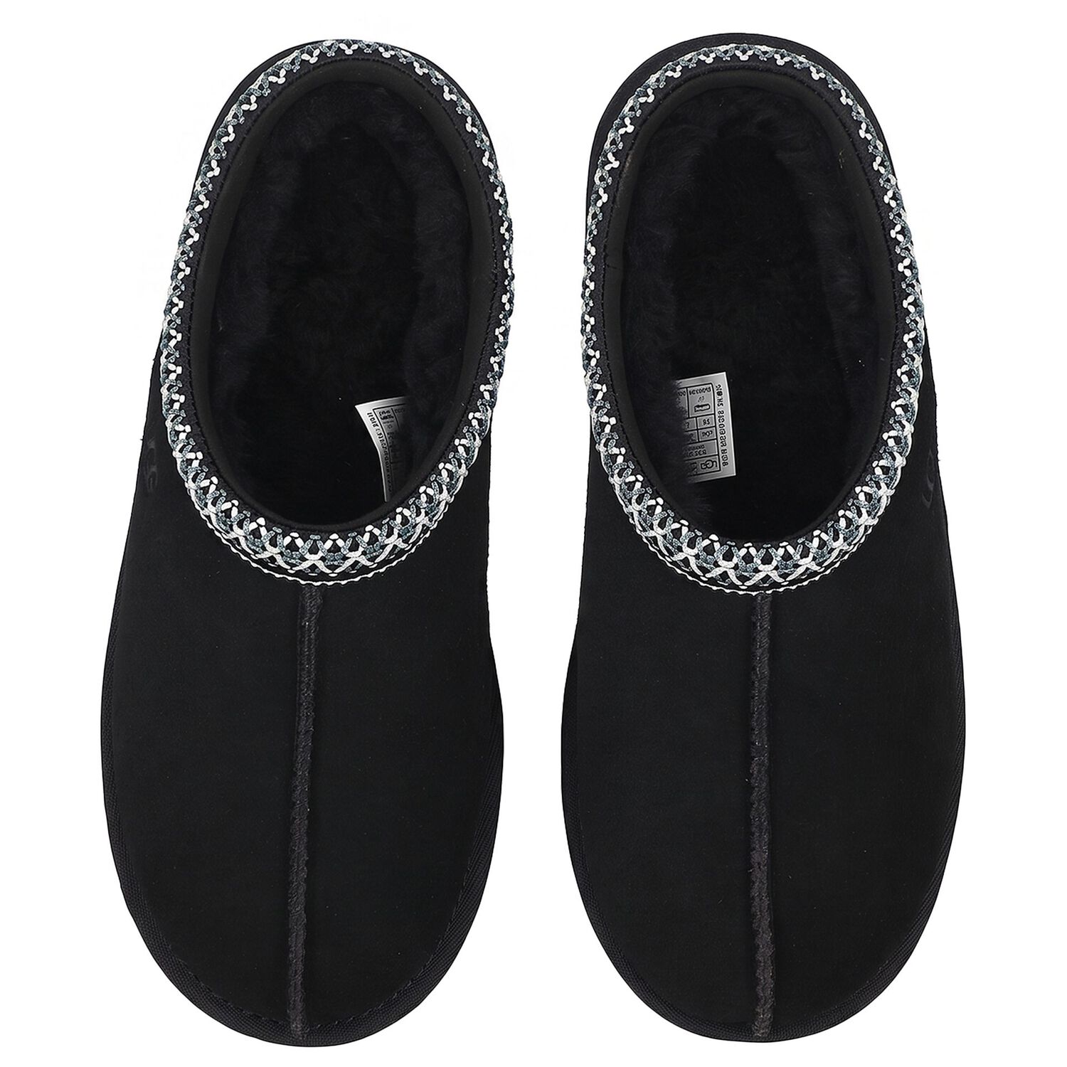 Black Tasman II Suede Mules, 1, hi-res
