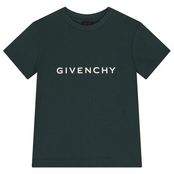 Givenchy تيشيرت اخضر بالشعار , 3 تيشيرت اخضر بالشعار