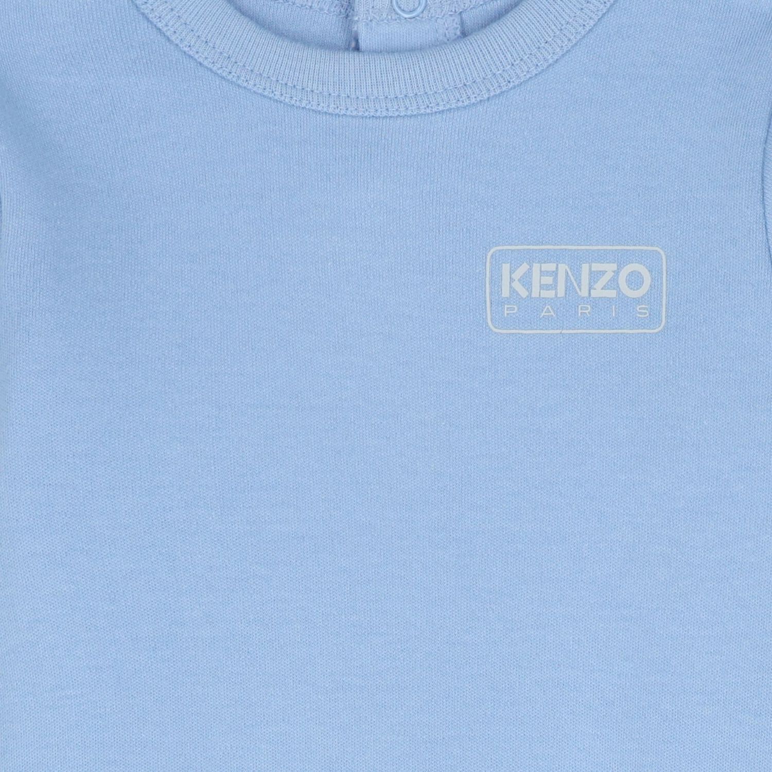 افرول بالشعار باشكال هندسيه باللون الازرق ( 2 قطعه ) , 2, hi-res