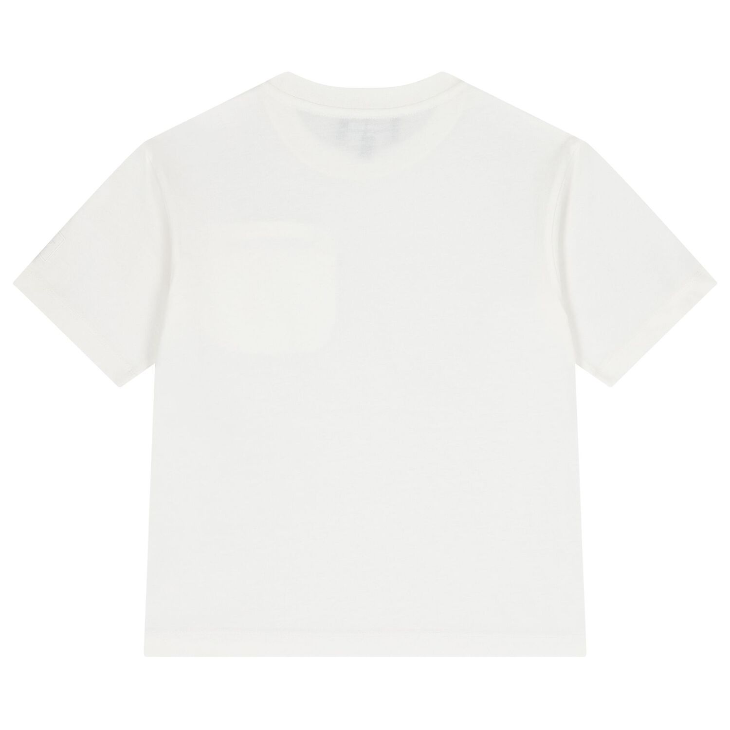 Boys White & Navy Blue Logo Shorts Set, 1, hi-res