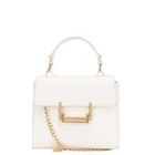 حقيبة يد للبنات من الجلد  باللون الابيض , 1, hi-res