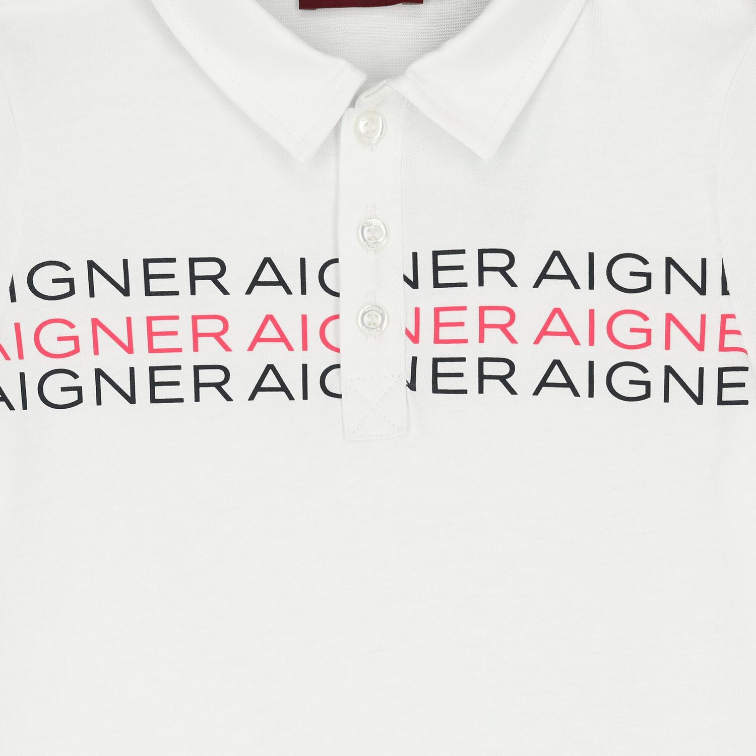 Boys White Logo Polo Shirt, 1, hi-res image number null