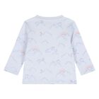 طقم بنطلون اولاد بطبعه سحاب باللون الازرق , 1, hi-res