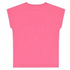 فستان بالشعار باللون الزهرى , 1, hi-res