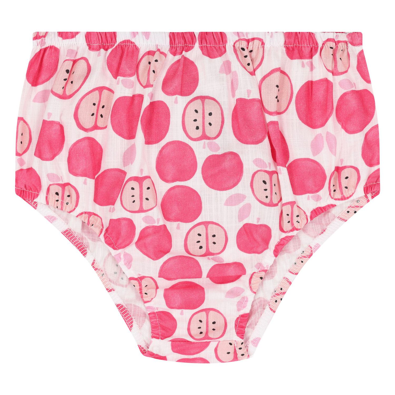 طقم فستان بنات باللون الابيض والوردى, 1, hi-res