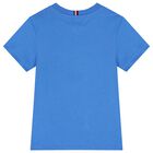 Boys Blue & Grey Shorts Set, 1, hi-res