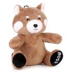 Brown Logo Red Panda Keyring, 1, hi-res